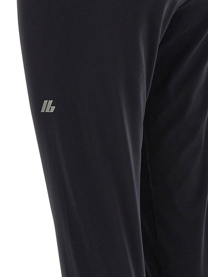 Balenciaga Reflective Logo Leggings Black