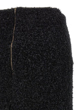Balenciaga Tweed Midi Skirt Black