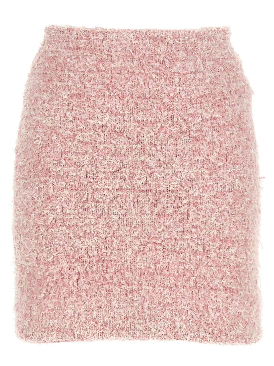 Balenciaga Tweed Skirt Pink