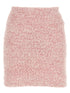 Balenciaga Tweed Skirt Pink