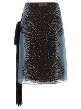 Ferragamo Georgette Skirt Multicolor