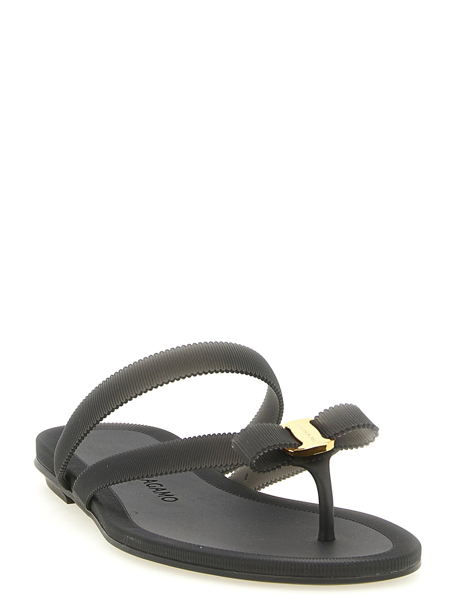 Ferragamo Jealsa Sandals Black  