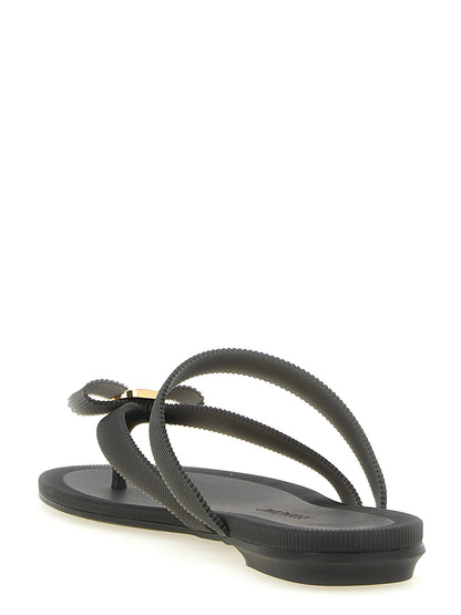 Ferragamo Jealsa Sandals Black  