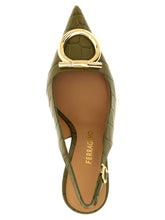 Ferragamo Sara Slingback Green