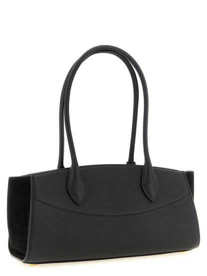 Ferragamo Studio Soft East West (m) Shoulder Bag Black