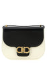 Ferragamo North-south Double Gancini (xs) Crossbody Bag White/Black