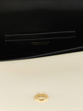 Ferragamo North-south Double Gancini (xs) Crossbody Bag White/Black