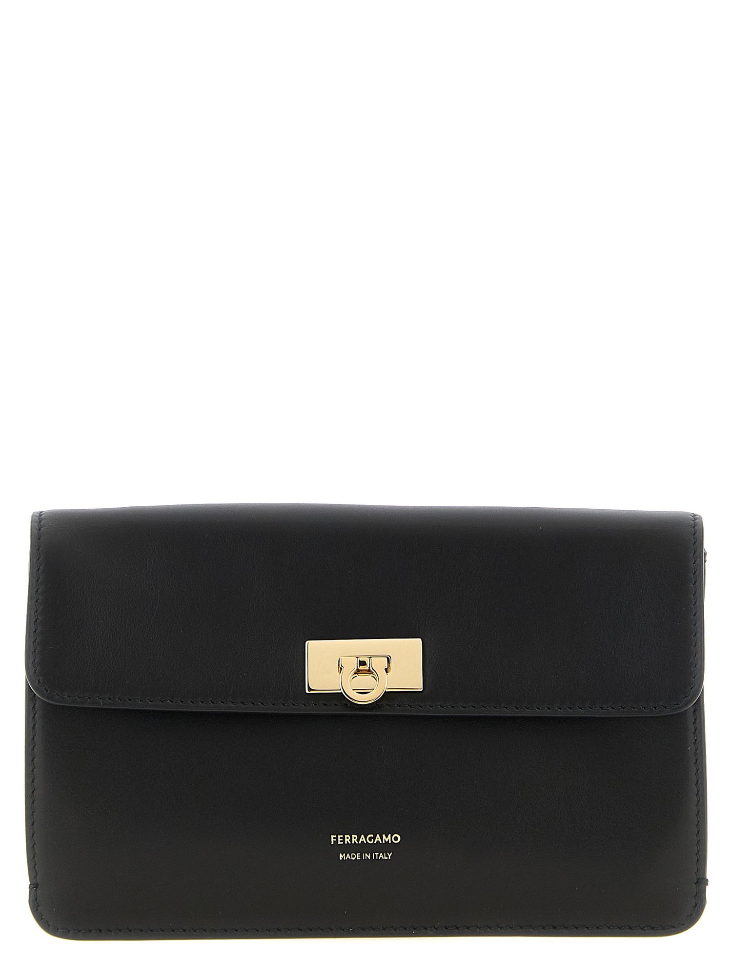 Ferragamo Harley Clutch Black