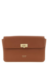 Ferragamo Harley Clutch Brown