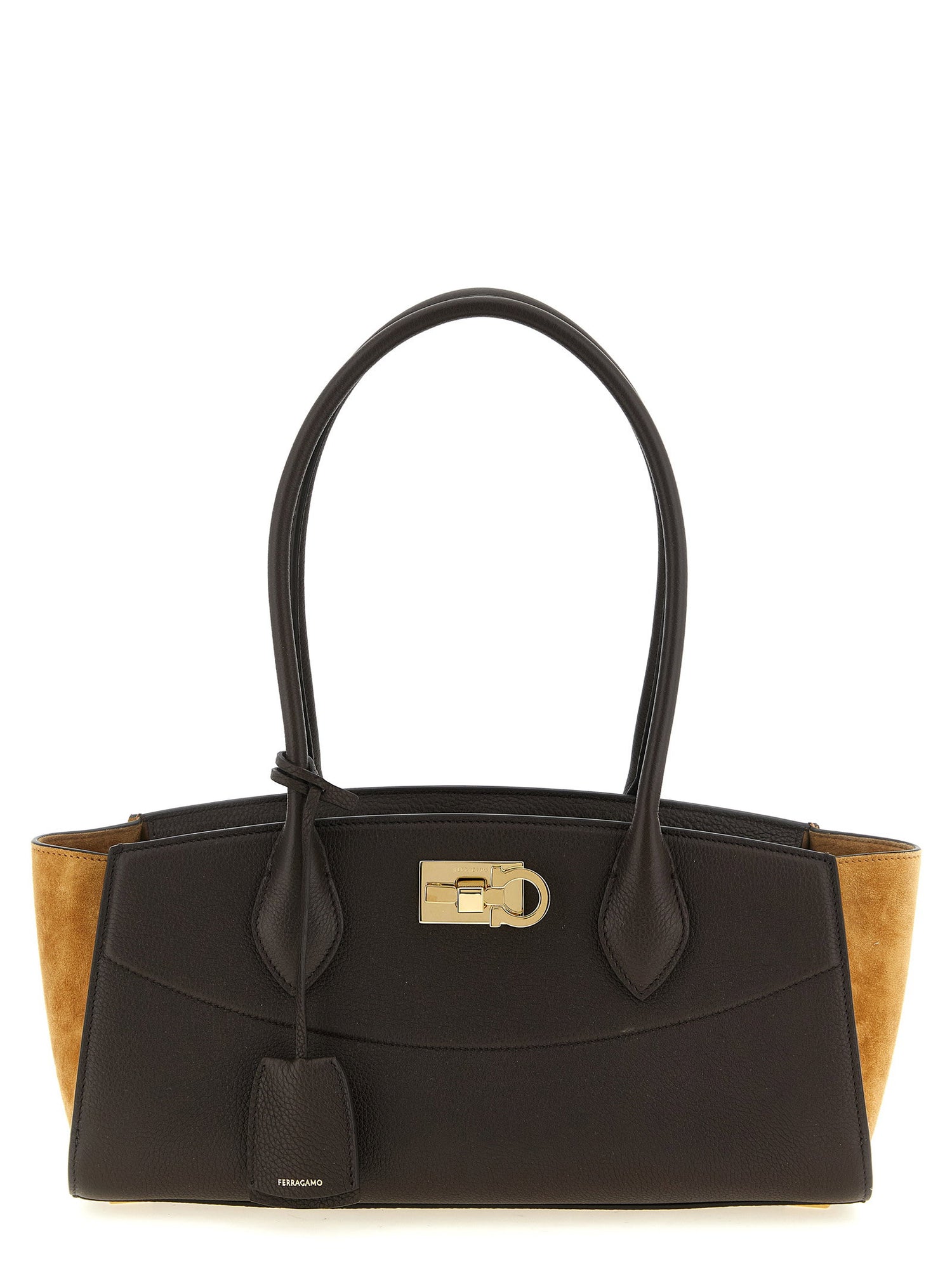 Newferragamo Studiosoft Eastwest(m) Shoulder Bag Brown