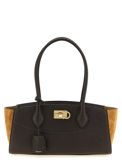 Newferragamo Studiosoft Eastwest(m) Shoulder Bag Brown