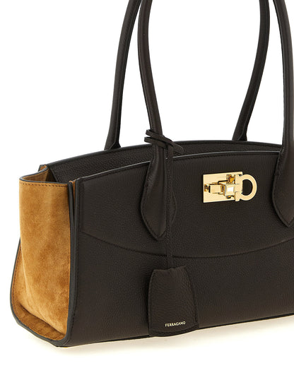 Newferragamo Studiosoft Eastwest(m) Shoulder Bag Brown
