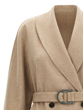 Ferragamo Chateau Coat Beige
