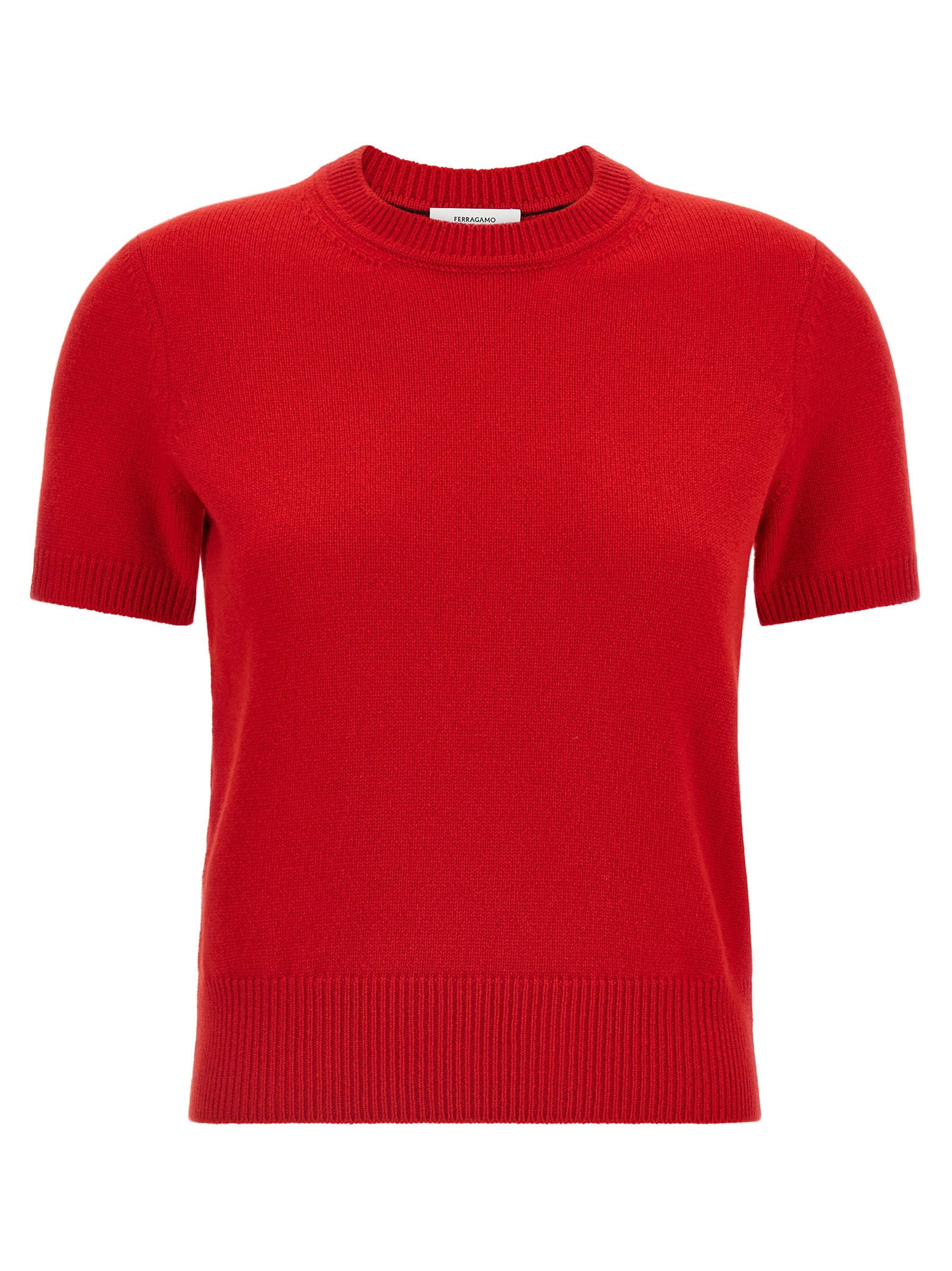 Ferragamo Gancini Sweater Red