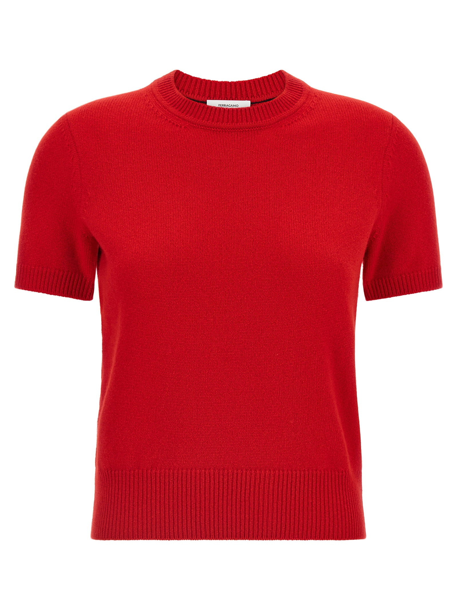 Ferragamo Gancini Sweater Red