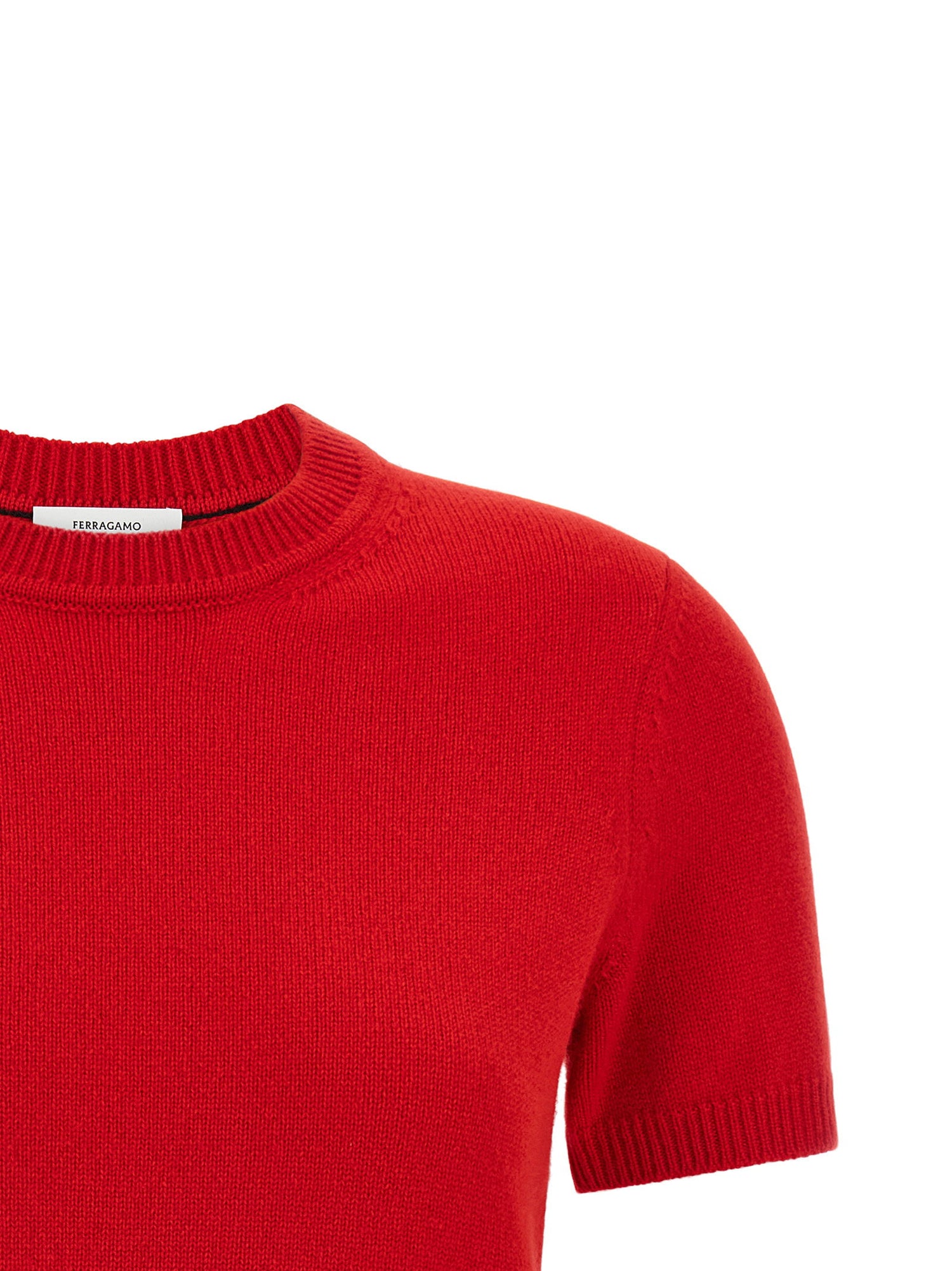 Ferragamo Gancini Sweater Red