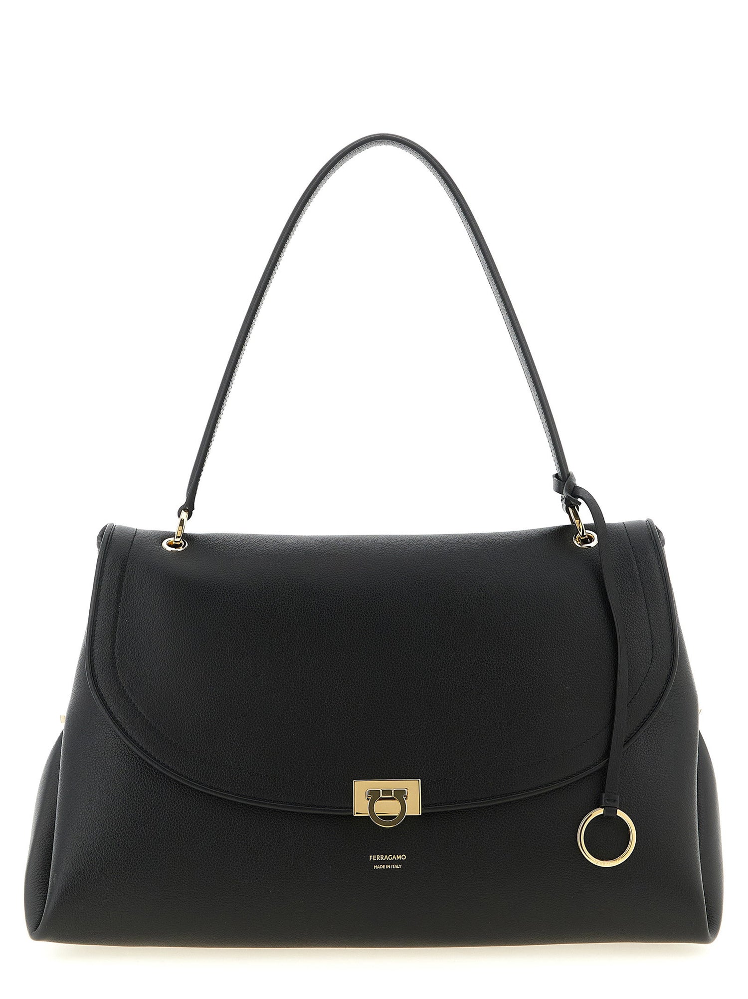 Ferragamo Sofia 2026 (l) Shoulder Bag Black