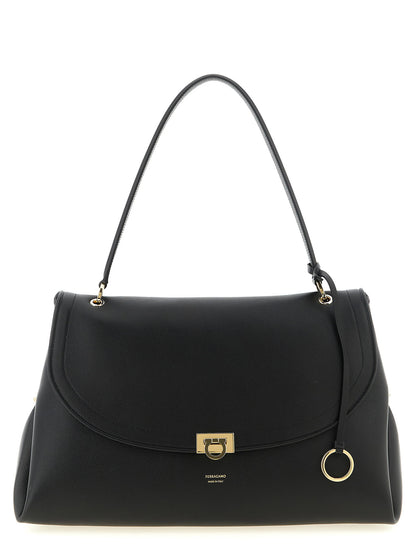 Ferragamo Sofia 2026 (l) Shoulder Bag Black