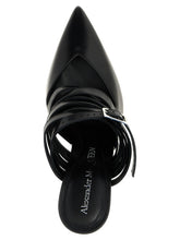 Alexander McQueen Strap Mules Black
