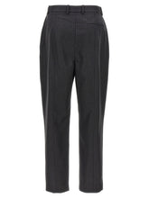 Alexander McQueen Pinstripe Pants Gray