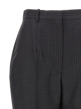 Alexander McQueen Pinstripe Pants Gray