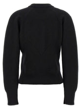 Alexander McQueen Chevron Corset Sweater Black