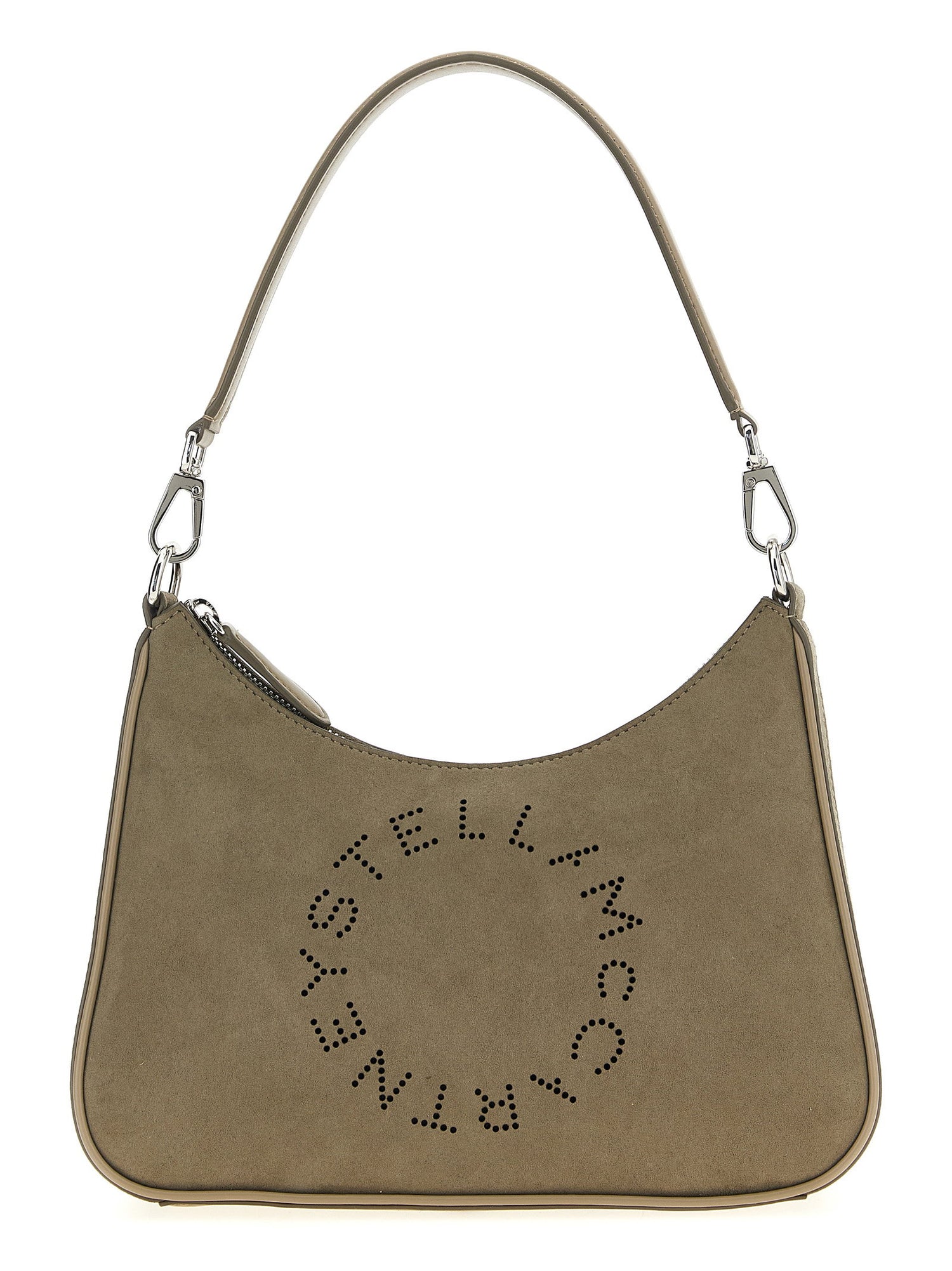 Stella Mccartney Hobo Small Shoulder Bag Gray