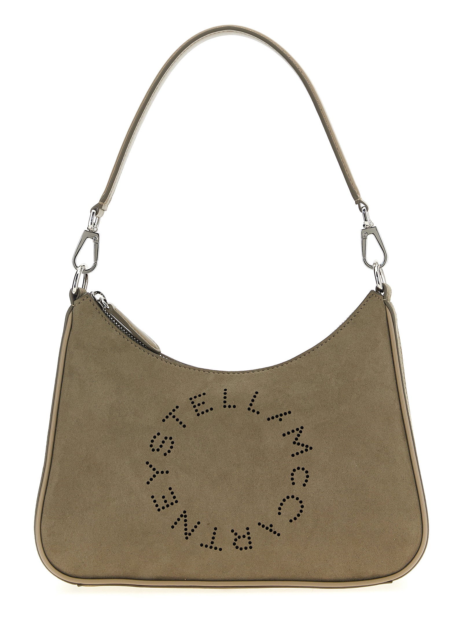 Stella Mccartney Hobo Small Shoulder Bag Gray