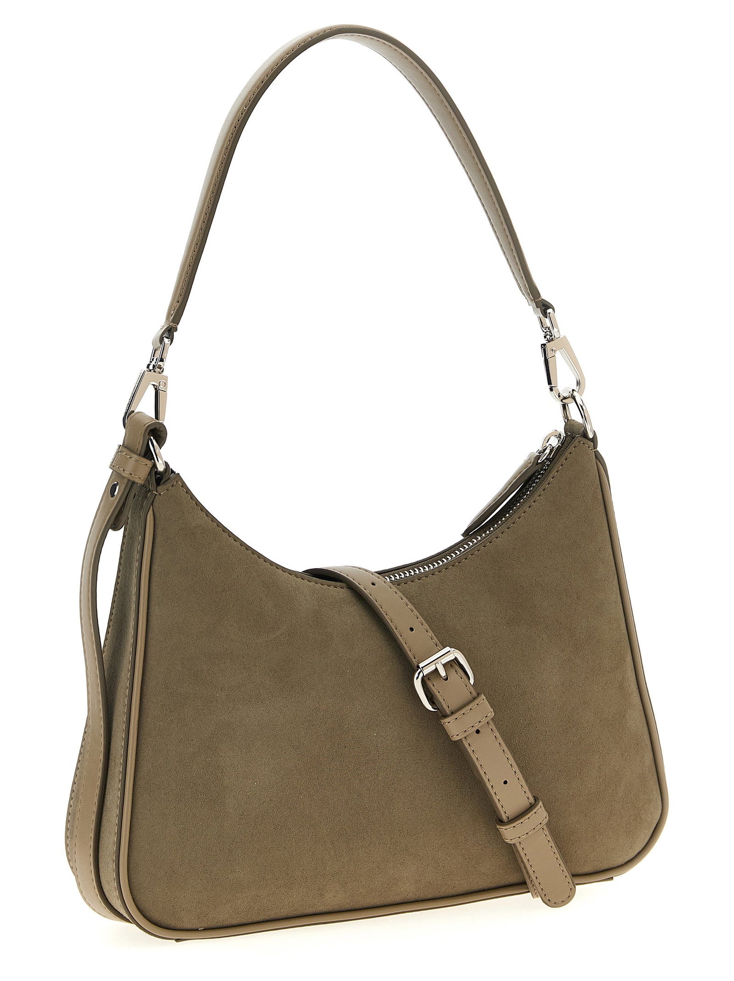 Stella Mccartney Hobo Small Shoulder Bag Gray