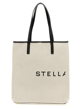 Stella Mccartney Logo Shopping Bag Beige