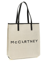 Stella Mccartney Logo Shopping Bag Beige