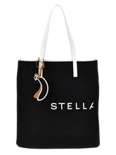 Stella Mccartney Smc Bananatex® Large Shopping Bag White/black
