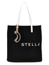 Stella Mccartney Smc Bananatex® Large Shopping Bag White/black