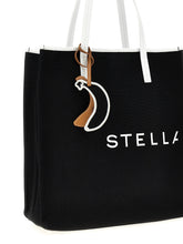Stella Mccartney Smc Bananatex® Large Shopping Bag White/black