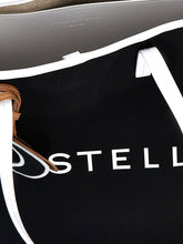 Stella Mccartney Smc Bananatex® Large Shopping Bag White/black