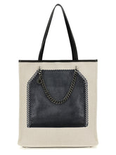 Stella Mccartney Trompe Loeil Print On Shopping Bag Multicolor