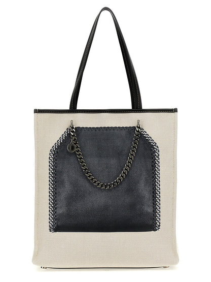 Stella Mccartney Trompe Loeil Print On Shopping Bag Multicolor