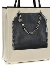 Stella Mccartney Trompe Loeil Print On Shopping Bag Multicolor