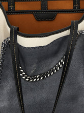 Stella Mccartney Trompe Loeil Print On Shopping Bag Multicolor