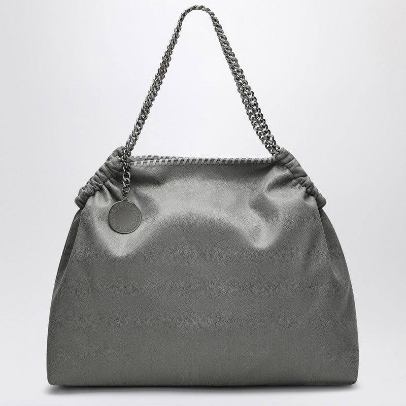 Stella McCartney Tote Bag Baby Bella Shaggy Deer Matte Grey Grey