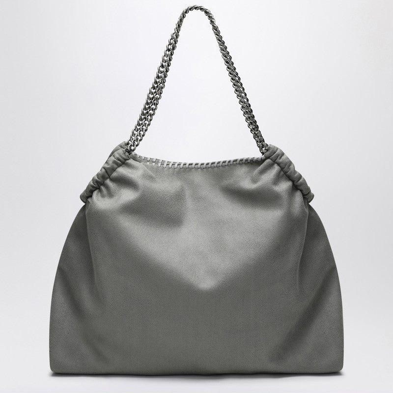 Stella McCartney Tote Bag Baby Bella Shaggy Deer Matte Grey Grey