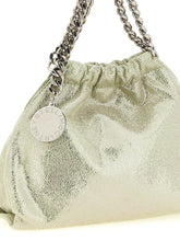 Stella Mccartney Falabella Mini Drawstring Handbag Green