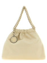 Stella Mccartney Falabella Mini Drawstring Crossbody Bag Beige