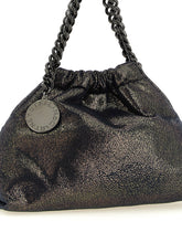 Stella Mccartney Falabella Mini Drawstring Crossbody Bag Blue