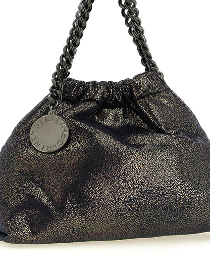 Stella Mccartney Falabella Mini Drawstring Crossbody Bag Blue