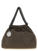 Stella Mccartney Falabella Mini Drawstring Crossbody Bag Gray