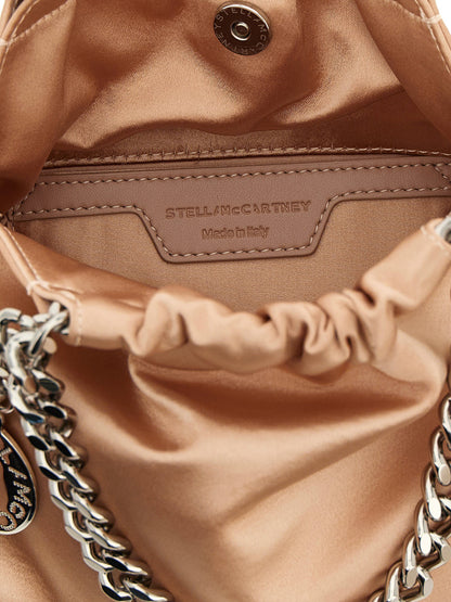 Stella Mccartney Falabella Mini Drawstring Crossbody Bag Pink