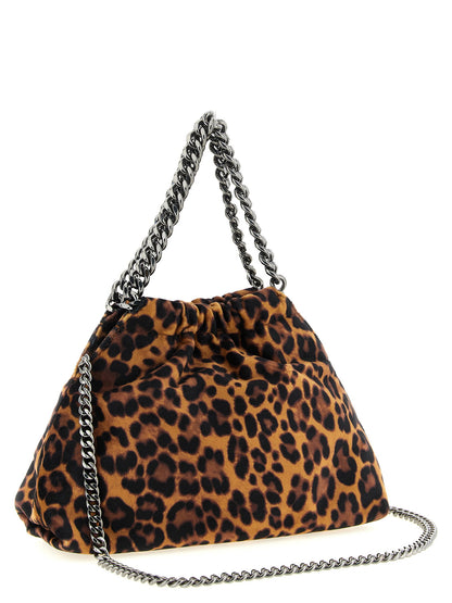 Stella Mccartney Falabella Mini Drawstring Handbag Brown