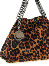 Stella Mccartney Falabella Mini Drawstring Handbag Brown