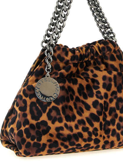 Stella Mccartney Falabella Mini Drawstring Handbag Brown